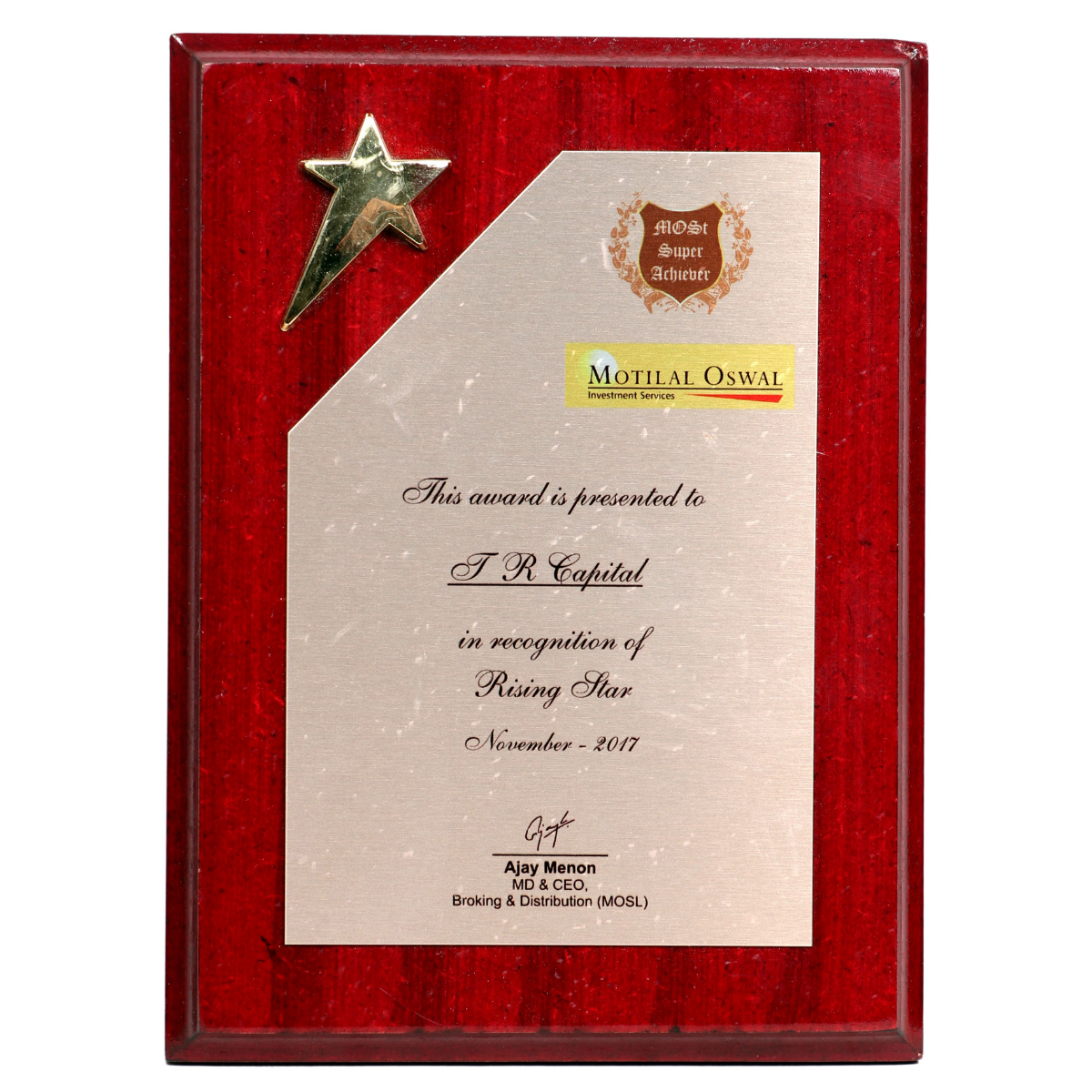 Rising Star (Nov 2017)
